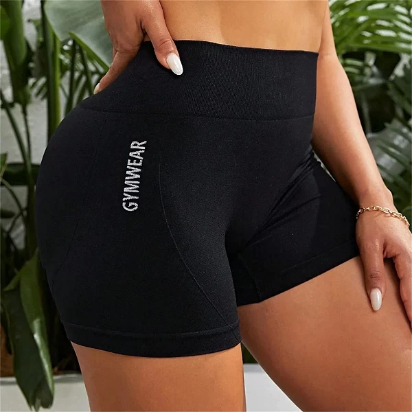 High-Waisted Women's Sport Shorts, Butt Lifting