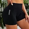 Pantalon court de sport taille haute pour femme, levage des fesses, séchage Qyuick, short de yoga respirant, collants athlétique|6,95 €|OKKO MODE