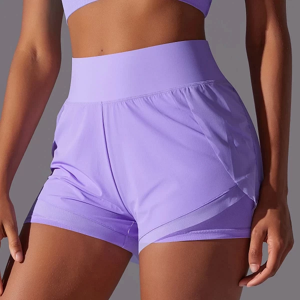 Jupes de sport taille haute pour femmes, shorts de course, shorts de survêtement respirants, jupes de sport à séchage rapide, sh|17,00 €|OKKO MODE