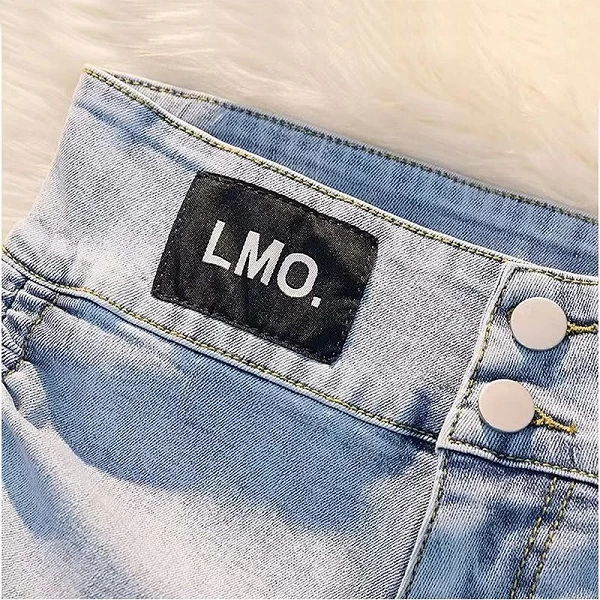 Short en jean plissé pour femme, chic, taille haute, ligne A, poche, décontracté, mince, batterie con, fjSummer|18,89 €|OKKO MODE