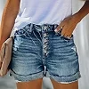 Short en denim déchiré pour femme, jean court à sertir, taille haute, mode d'été, sexy, décontracté, push-up, vintage, streetwea|18,86 €|OKKO MODE