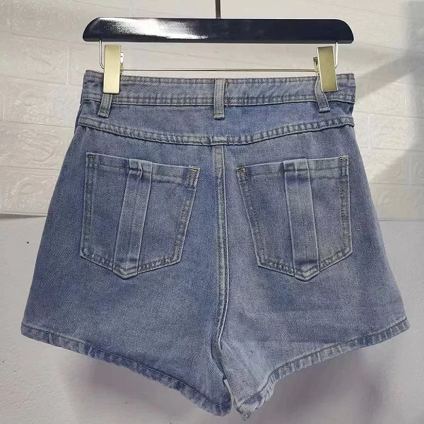 Mini Jupe en Jean Denim pour Femme, Vêtement d'Extérieur, Rave Street, Rond, Ligne A Irrégulière, Slim, Cargo, Court, Y2K|23,91 €|OKKO MODE