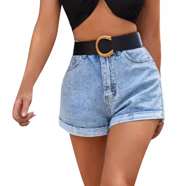 Short en jean taille haute pour femme, short en jean, mode décontractée, short sexy pour femme, objectifs|17,00 €|OKKO MODE