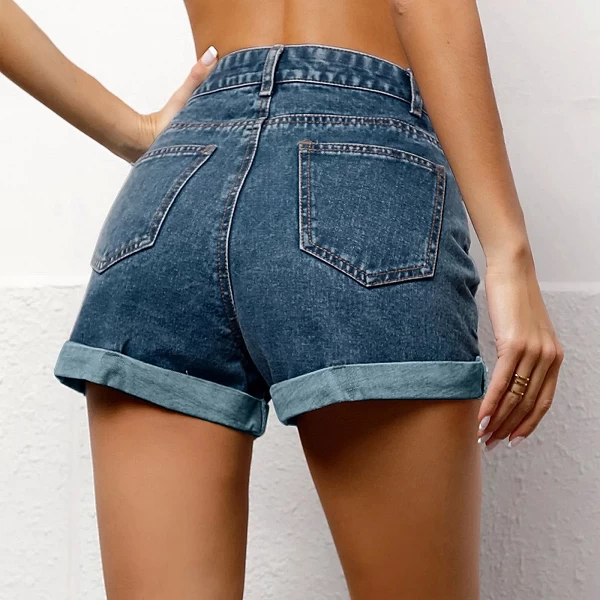 Short en jean taille haute pour femme, short en jean, mode décontractée, short sexy pour femme, objectifs|17,00 €|OKKO MODE