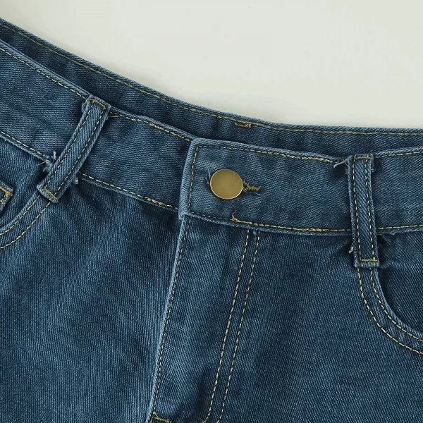 Short en jean taille haute pour femme, short en jean, mode décontractée, short sexy pour femme, objectifs|17,00 €|OKKO MODE