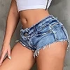 Shorts en denim sexy pour filles, pantalons grande taille, streetwear, vêtements d'été pour femmes|20,99 €|OKKO MODE