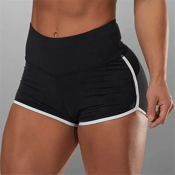 Short taille haute pour femme, exercice sexy, hanches push-up, sport, séchage rapide, course à pied, short décontracté, collants|4,00 €|OKKO MODE