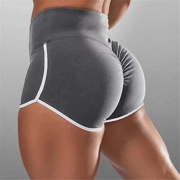 Short taille haute pour femme, exercice sexy, hanches push-up, sport, séchage rapide, course à pied, short décontracté, collants|4,00 €|OKKO MODE