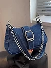 Sac en jean design pour femme, sac en toile Bijoux initié par la croix - Nouveau|12,00 €|OKKO MODE