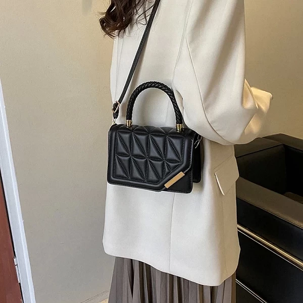 Sacs à main à carreaux en cuir PU pour femmes, sac bandoulière créateur mode 2023|12,00 €|OKKO MODE