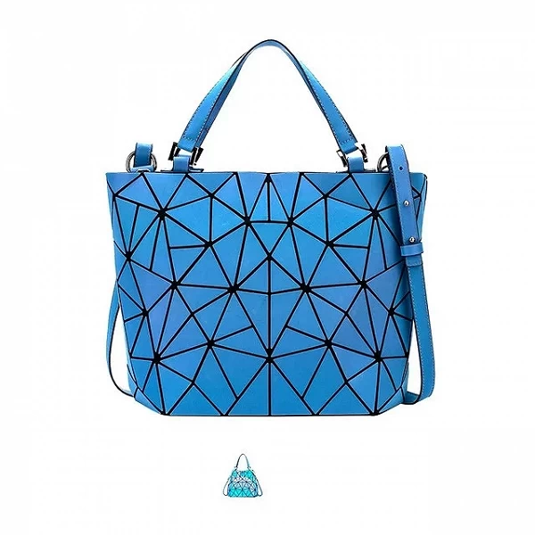 Sac à main lumineux pour femmes, grand sac holographique réfléchissant géométrique, sacs à bandoulière matelassés pour femmes, 2|26,79 €|OKKO MODE