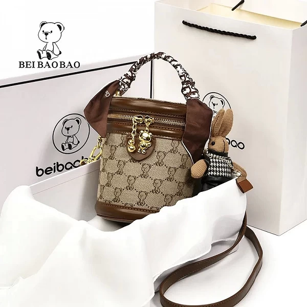 Beibaobao-Sac à bandoulière cylindrique pour femme, petit sac à eau, carillon d'été, mode, neuf, 2024, E27|38,99 €|OKKO MODE