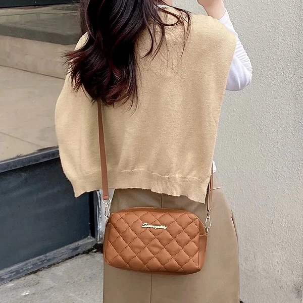 Petit sac messager avec pompon pour femme, brodé Lingge, sac à bandoulière pour femme, mode initiée féminine, tendance, JOLadies|6,00 €|OKKO MODE