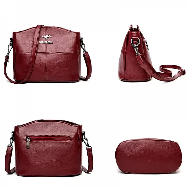 Sac à main en cuir souple pour femme, sac messager initié à la mode, sac à main de luxe pour femme, marque de créateur tendance,|15,00 €|OKKO MODE