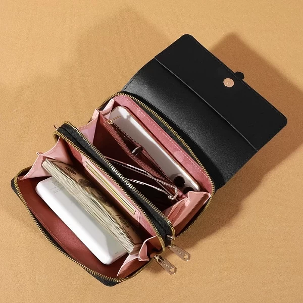 Roulens-Petit sac à bandoulière pour femme, sacs pour téléphone portable, porte-cartes, sac à main et sacs à main|8,00 €|OKKO MODE