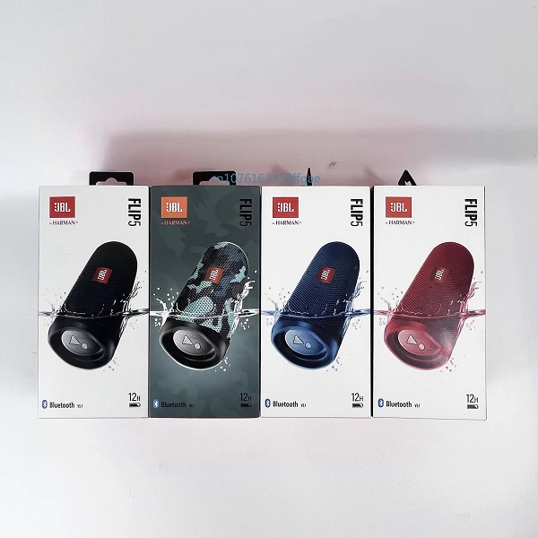 Haut-parleur Bluetooth JBL Flip 5 - Son stéréo portable et étanche, l'accessoire parfait pour vos fêtes!|55,00 €|OKKO MODE