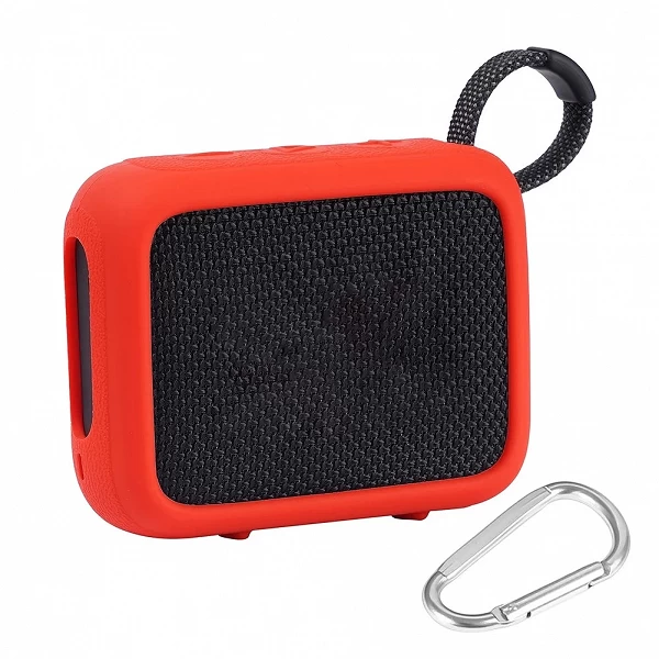 Etui de protection portable pour haut-parleur Bluetooth JBL Go 4 - Accrocheur, antichoc avec mousqueton|1,92 €|OKKO MODE