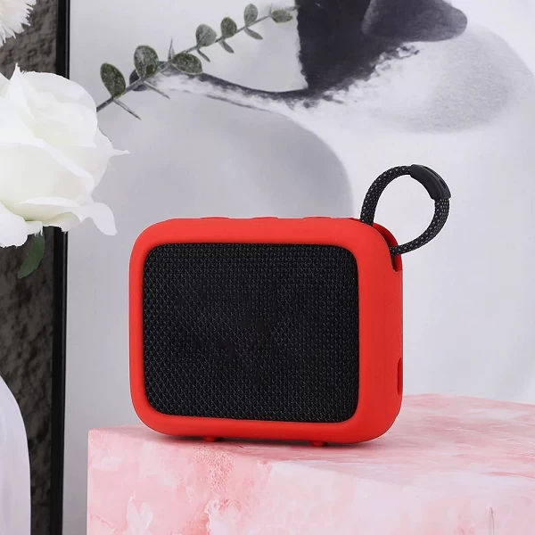 Etui de protection portable pour haut-parleur Bluetooth JBL Go 4 - Accrocheur, antichoc avec mousqueton|1,92 €|OKKO MODE