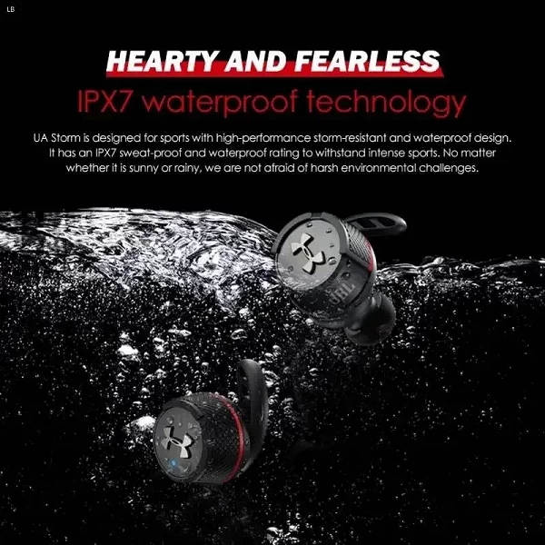 Écouteurs Bluetooth Étanches IPX7 avec Micro - Under Armour Project Rock True|56,15 €|OKKO MODE