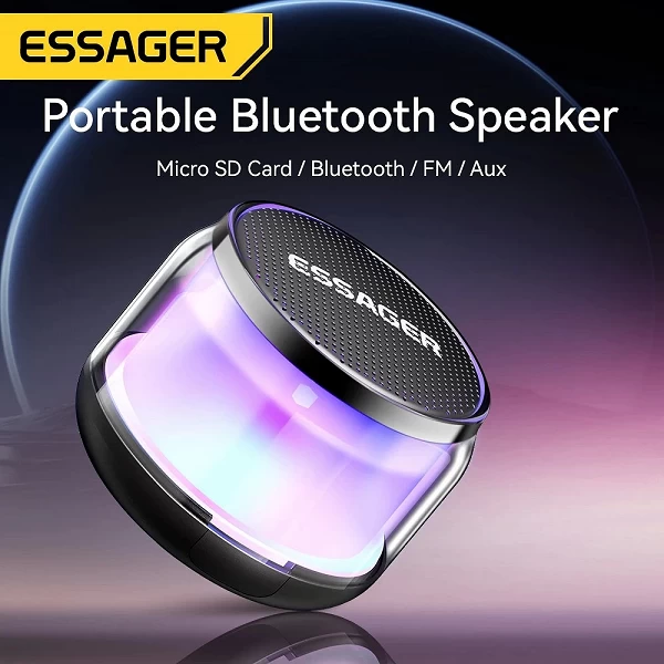 Mini haut-parleur Bluetooth portable avec carte mémoire JBL, Super Bass et effets lumineux vibrants|29,69 €|OKKO MODE