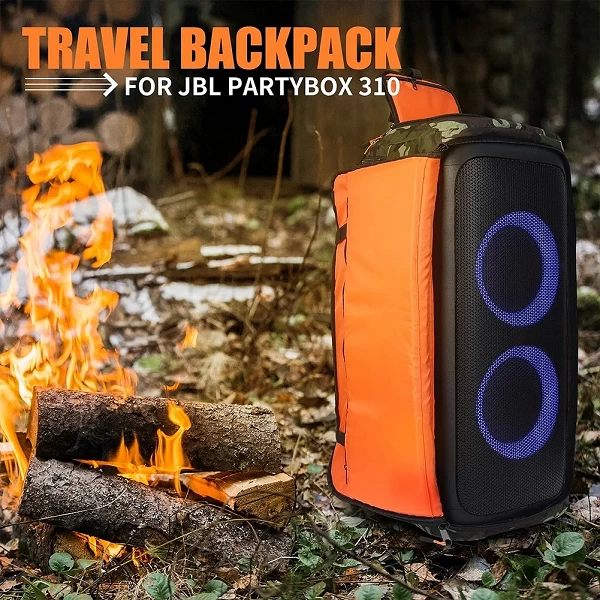 Sac de rangement pliable pour haut-parleur Bluetooth, étui grande capacité compatible JBL Partybox|62,09 €|OKKO MODE