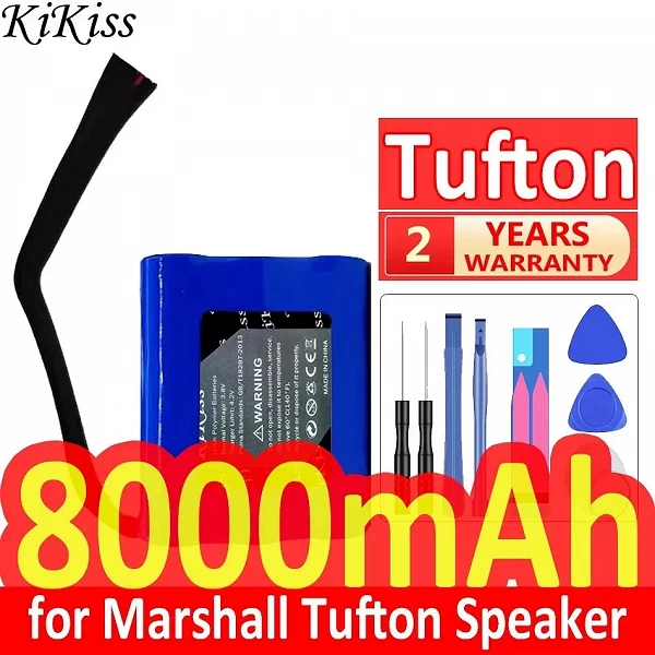 Batterie injuste pour haut-parleur Marshall Tufton, KiKd'appareils, C196G1, 8000mAh|54,50 €|OKKO MODE