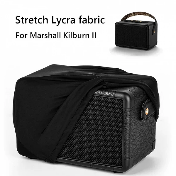 Juste de protection en lyJean-pour haut-parleur Bluetooth, housse anti-poussière pour boîte de son, Marshall Kilburn II, haut-pa|11,04 €|OKKO MODE