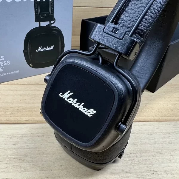 Marshall Major IV 4-Casque Bluetooth sans fil, Écouteurs classiques, Basses profondes, Pliable, Pop Rock, Rétro, Musique, Microp|78,64 €|OKKO MODE