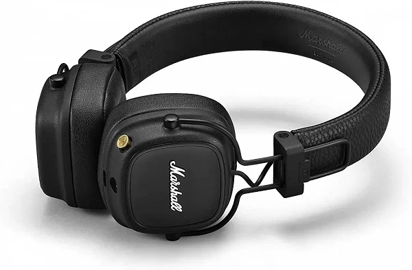 Marshall Major IV 4-Casque Bluetooth sans fil, Écouteurs classiques, Basses profondes, Pliable, Pop Rock, Rétro, Musique, Microp|78,64 €|OKKO MODE