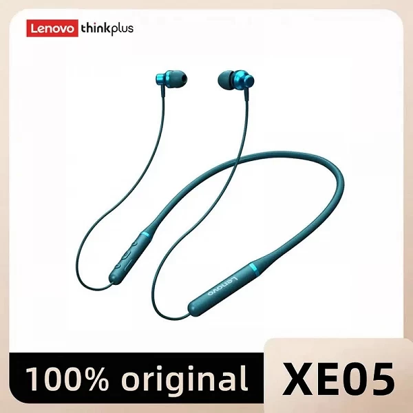 Lenovo – casque d'écoute bluetooth XE05 XE05pro d'origine, bandeau de cou, stéréo Pure, pour sport, course, IPX5, étanche et rés|7,92 €|OKKO MODE