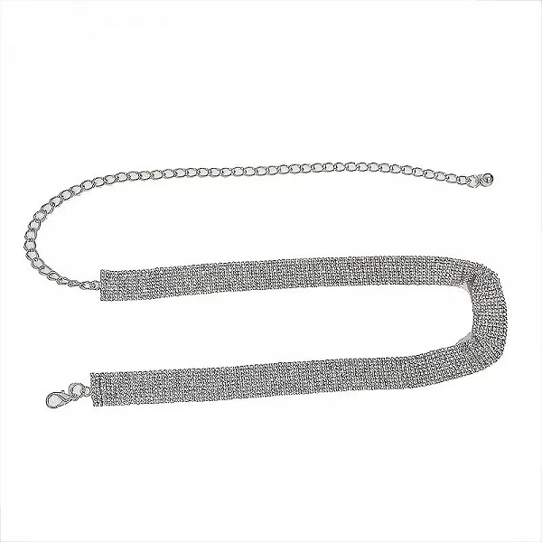 Chaîne de mariage incrustée de diamants personnalisés, ceinture de luxe|1,98 €|OKKO MODE