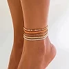 Ensemble de perles colorées pour bracelets Boho femmes, plage été - bijoux de jambes pie|3,01 €|OKKO MODE