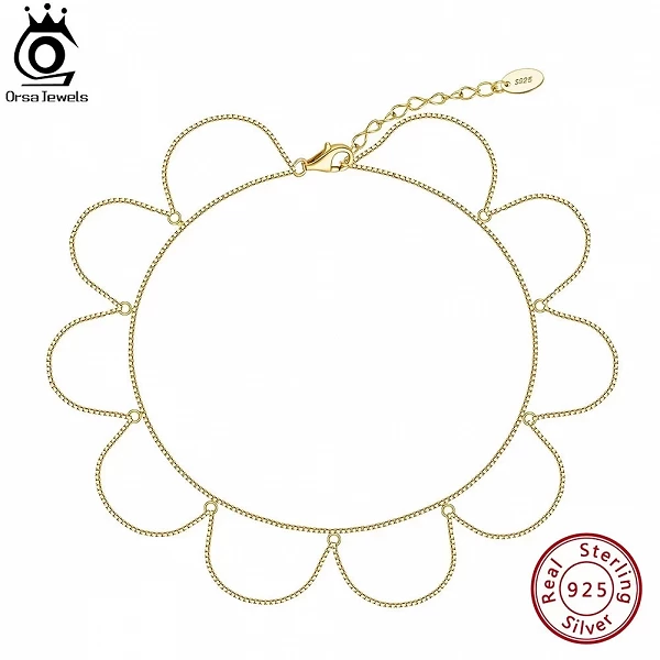 Chaine de taille multi-chaines en argent 925 pour femme, Bijoux exquis tournesol Diamant piérires|22,95 €|OKKO MODE