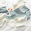 Culotte en Coton Anti-Adolescente, Slip Imprimé Mignon - Lot 5 pièces|4,05 €|OKKO MODE