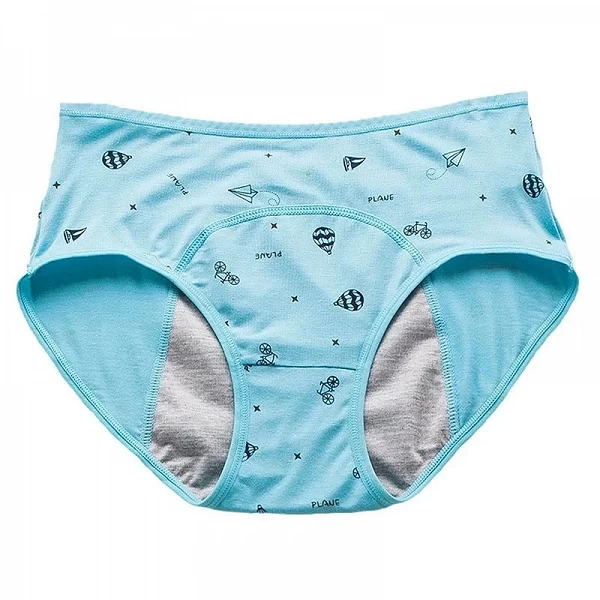 Culotte Menstruelle en Coton Imperméable pour Adolescente avec Dessin Animé Anti-Fuite|3,96 €|OKKO MODE