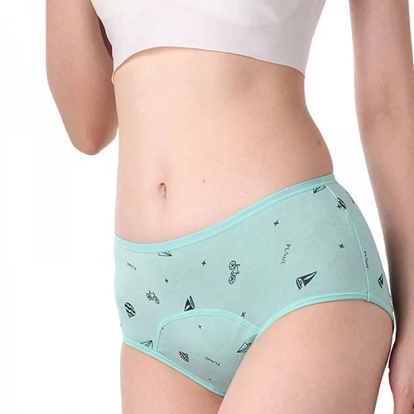 Culotte Menstruelle en Coton Imperméable pour Adolescente avec Dessin Animé Anti-Fuite|3,96 €|OKKO MODE