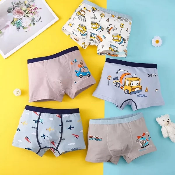 Culotte courte en coton doux pour garçon et fille - Motif dessin animé fun !|9,90 €|OKKO MODE