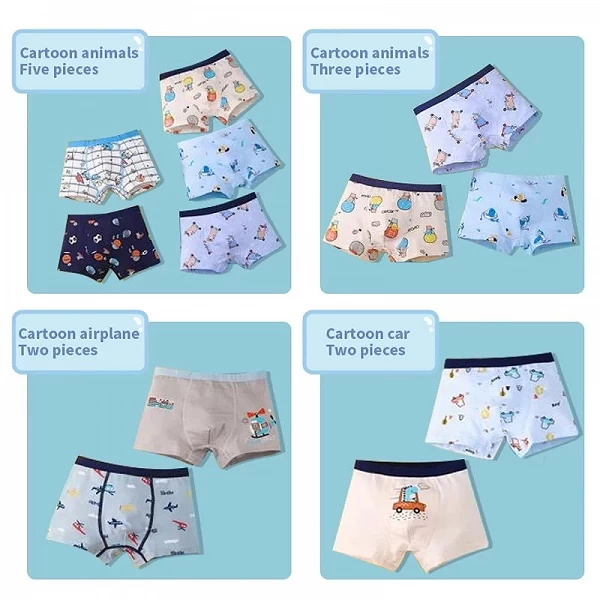 Culotte courte en coton doux pour garçon et fille - Motif dessin animé fun !|9,90 €|OKKO MODE