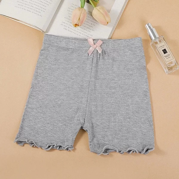 Short de sécurité pour filles - Lot 2 pièces été 2024, modal solide|2,04 €|OKKO MODE