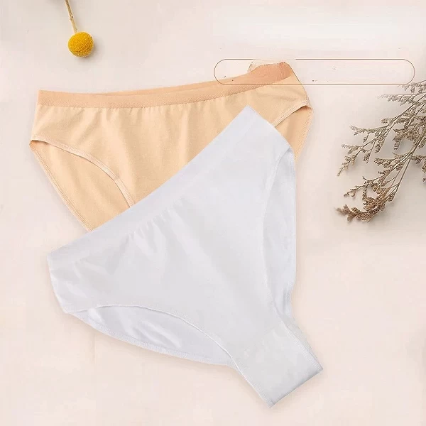 Lot de 3 Culottes Triangle Coupe Haute en Coton pour Fille - Sous-vêtements de Ballet, Tailles 3 à 16 Ans|1,96 €|OKKO MODE