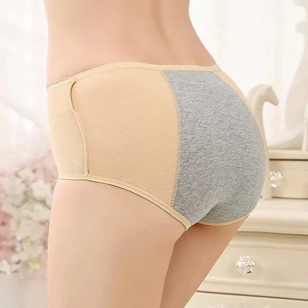 Sous-Vêtements Physiologiques pour Femme, Culotte Menstruelle en Coton Sans Couture, Slip Chaud|2,00 €|OKKO MODE