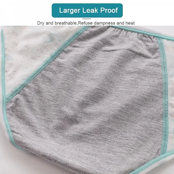 Culotte Menstruelle Imperméable pour Fille, Sous-Vêtement Sexy, Physiologique, Grande Taille, 3 Pièces|1,89 €|OKKO MODE