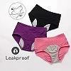 Culotte menstruelle pour femme, pantalon menstruel, à l'épreuve des fuites, sous-vêtements en coton, imperméable, grande taille,|3,99 €|OKKO MODE