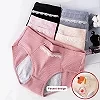 Sous-vêtement Menstruel de Poche en Pur Coton pour Femme, Culotte Sexuelle Japonaise, Filetée, Transparente, Taille Mi-AudiLarge|3,59 €|OKKO MODE