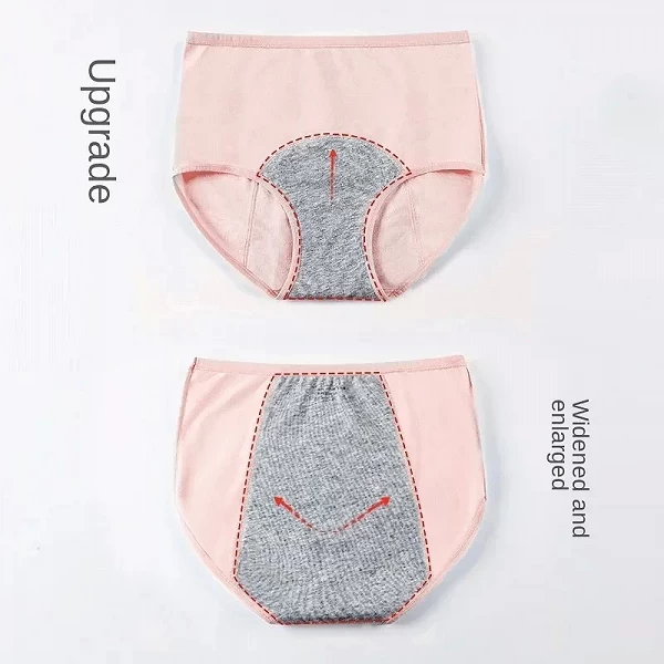 Culotte Menstruelle en Coton pour Femme, Sous-Vêtement Physiologique, Taille Moyenne|2,00 €|OKKO MODE