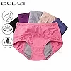 3 pièces/ensemble culottes menstruelles femmes Sexy pantalon étanche Incontinence sous-vêtements période preuve slips taille hau|14,06 €|OKKO MODE