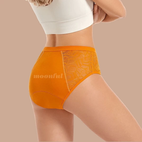 DROPSHIPPING-Culotte Menstruelle Taille Haute pour Femme, Sous-Vêtement en Dentelle pour Fille|6,93 €|OKKO MODE