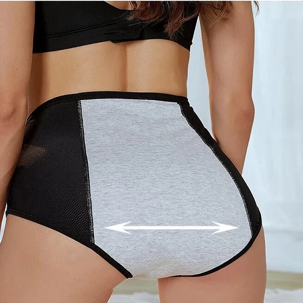 Leak Verde Menstrual Culotte Sous-Vêtements Période Physiologique Pantalon Femmes Imperméable Slips Plus La Taille L-8XL Femelle|6,04 €|OKKO MODE