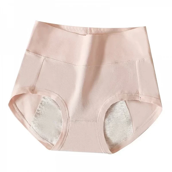 Culotte menstruelle taille haute pour femme, pantalon menstruel, sous-vêtement physiologique, coton, grande taille, slips fémini|1,98 €|OKKO MODE