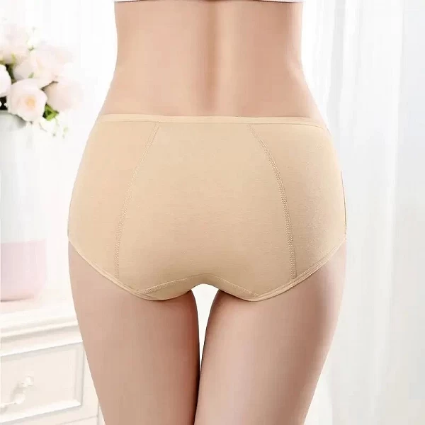 Culotte menstruelle en coton étanche pour femmes, slip court, une pièce, menstruelle, moyenne, xl, xxl|1,98 €|OKKO MODE